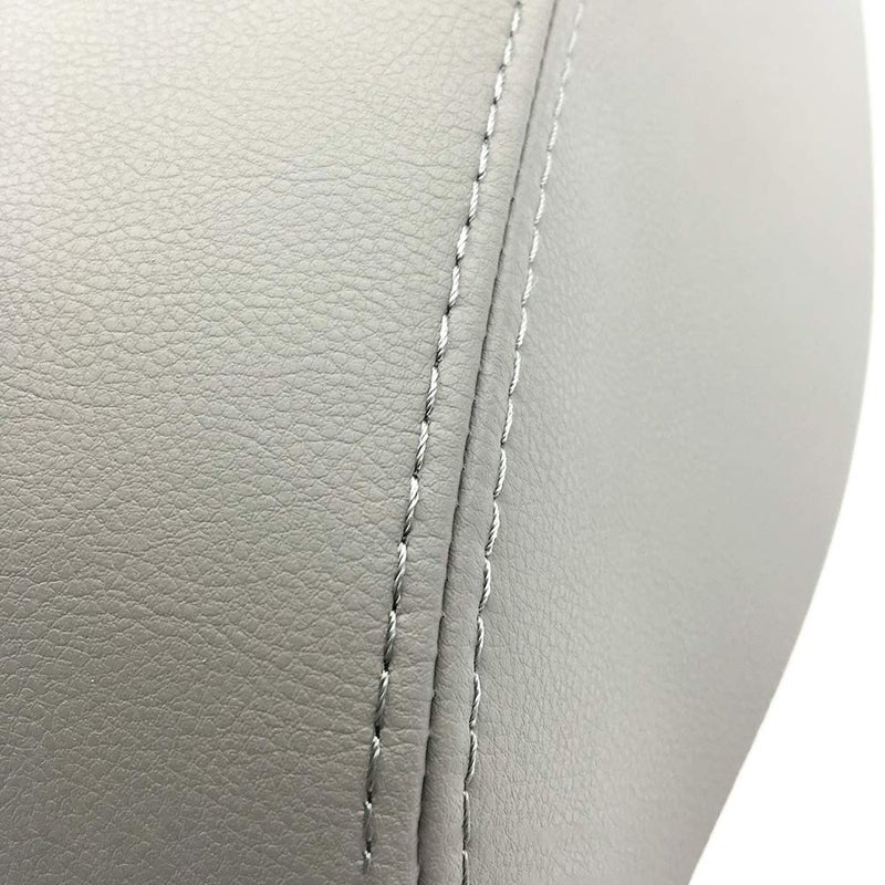 DSkoiph Armrest Center Console Lid Leather Cover Fit for 2007-2011 Toyota Camry Gray (Without Lid) - Image 4